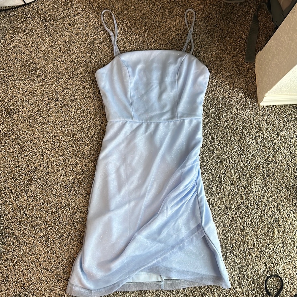 Beautiful Blue Princess polly dress